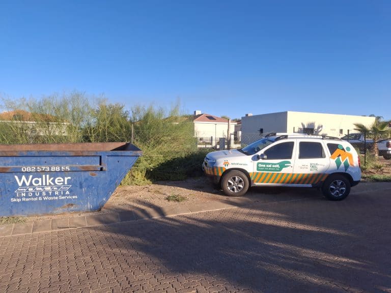 AfriForum en ondernemings pak vervalle ingang van Upington