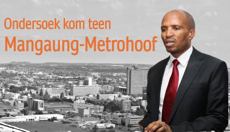 AfriForum verwelkom onafhanklike ondersoek na Mangaung-metrohoof, maar waarsku teen politieke inmening