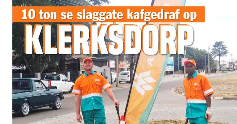 AfriForum-buurtspan herstel binne net één maand 10 ton se slaggate in Klerksdorp