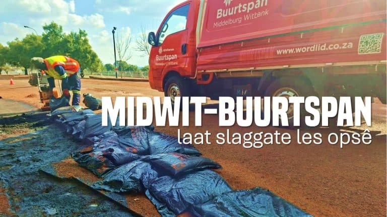 AfriForum se MidWit-buurtspan laat slaggate behoorlik les opsê in Middelburg en eMalahleni