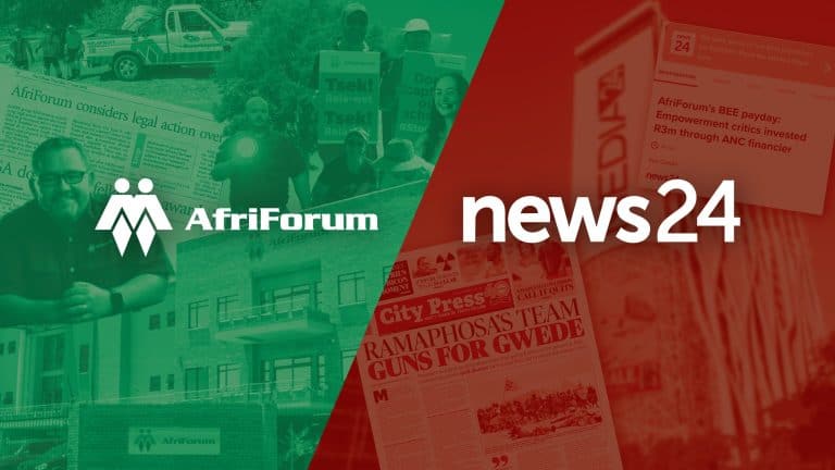 AfriForum responds to News 24’s witch hunt