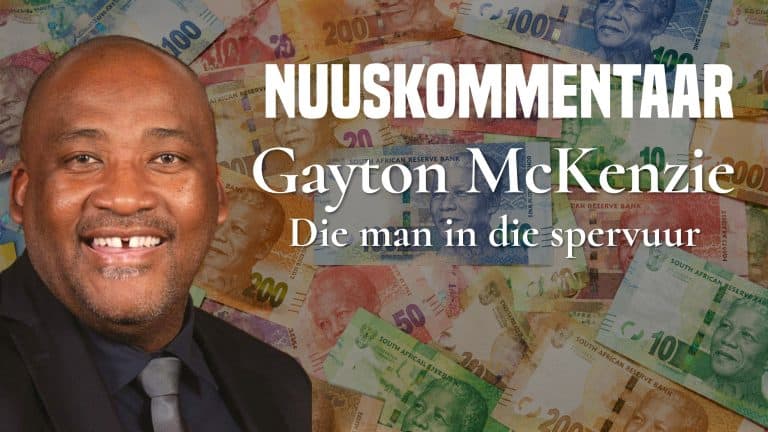 Nuuskommentaar: Gayton McKenzie: Die man in die spervuur  