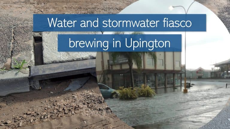 Water and stormwater fiasco brewing in Upington: AfriForum demands urgent action