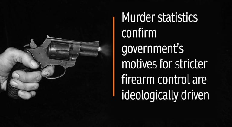 Murder statistics confirm government’s motives for stricter firearm control are ideologically driven – AfriForum