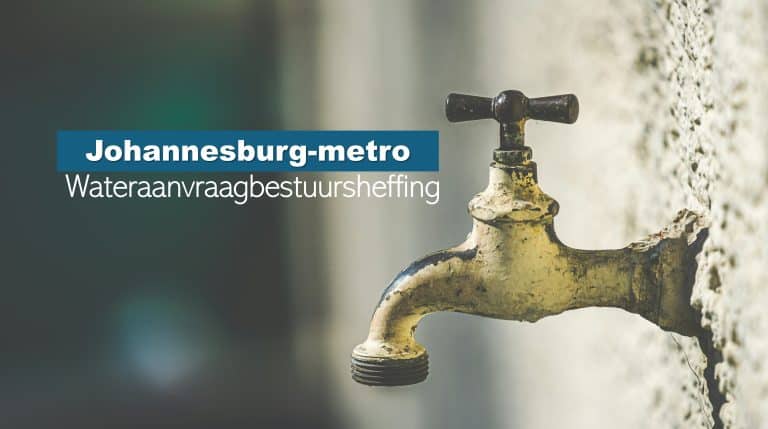 AfriForum gaan voort met proses om Johannesburg-metro se omstrede waterheffing te betwis