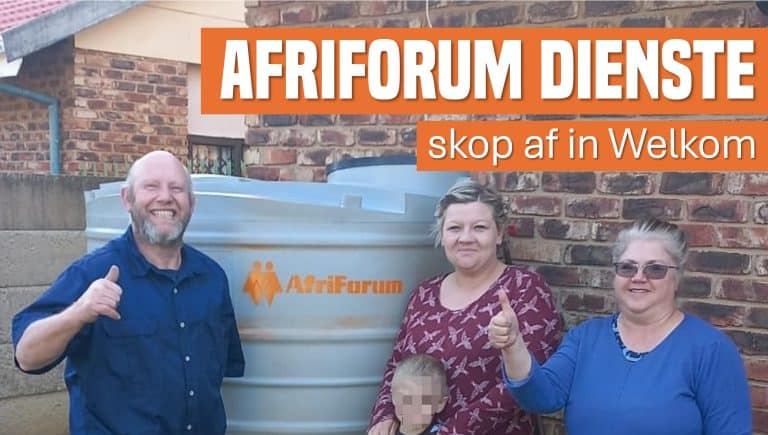 AfriForum bied oplossing vir voortslepende diensleweringskrisis in Matjhabeng-munisipaliteit