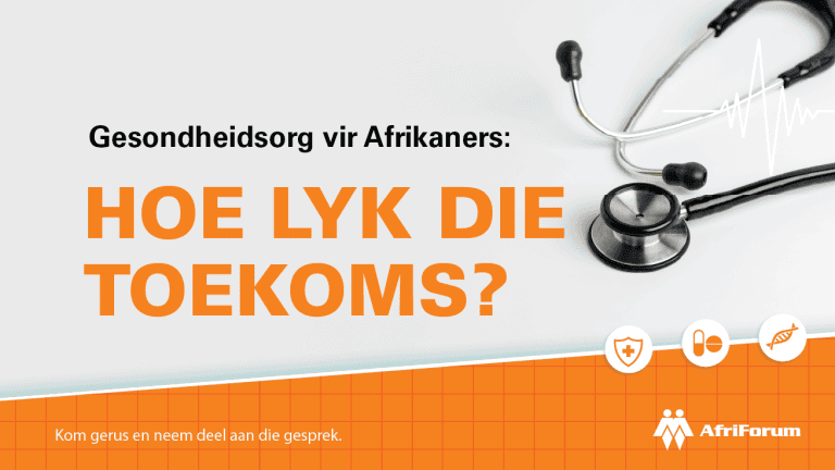 Gesondheidsorg vir Afrikaners: Hoe lyk die toekoms?