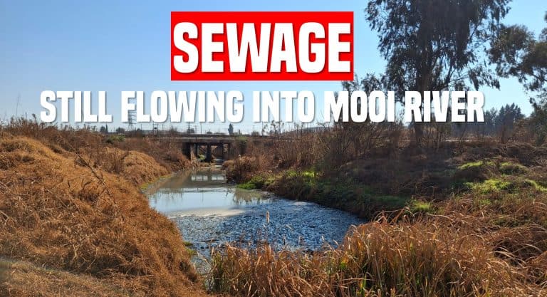 Sewage still flowing into Mooi River: AfriForum appeals SAHRC’s closure of complaint