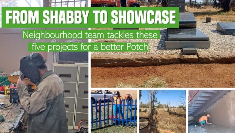From shabby to showcase – AfriForum neighbourhood team tackles these five projects for a better Potch