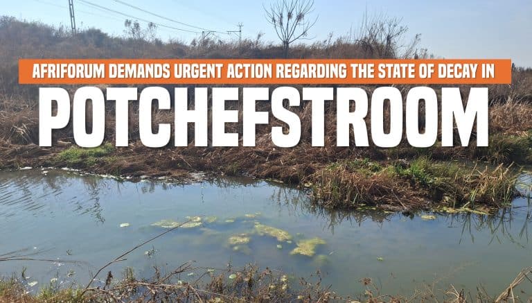 AfriForum demands urgent action regarding the state of decay in Potchefstroom
