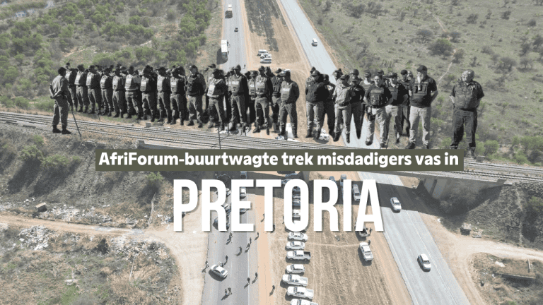 AfriForum-buurtwagte, -hommeltuie help byna 200 misdadigers tydens Operasie Shanela vastrek
