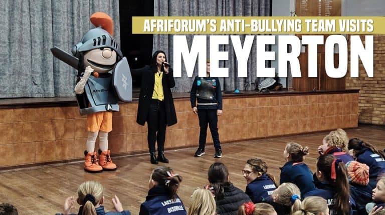 AfriForum, Solidarity and Solidarity Helping Hand Look Beyond Bully and Victim in Anti-Bullying Campaign