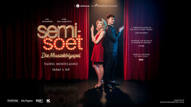 Semi-Soet – die musiekblyspel is gesinsvermaak wat soet op die sak val
