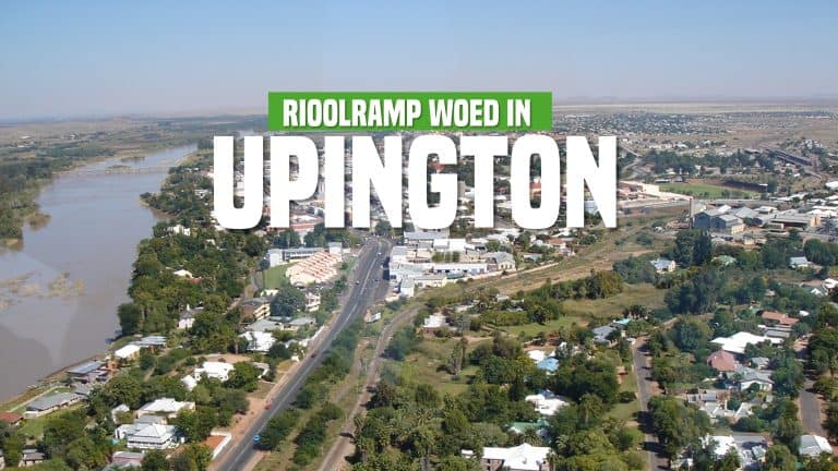 Rioolramp woed in Upington, besoedeling van Oranjerivier dreig, waarsku AfriForum