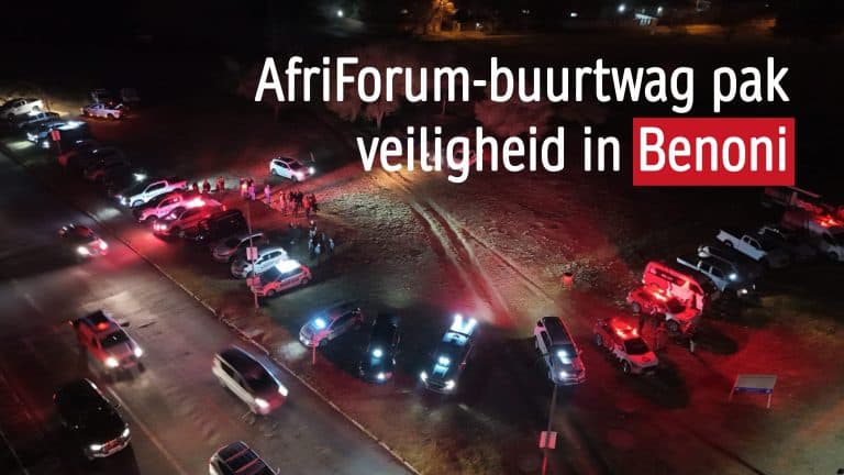 AfriForum-buurtwag span kragte saam met tien ander veiligheidsvennote tydens massapatrollie in Benoni