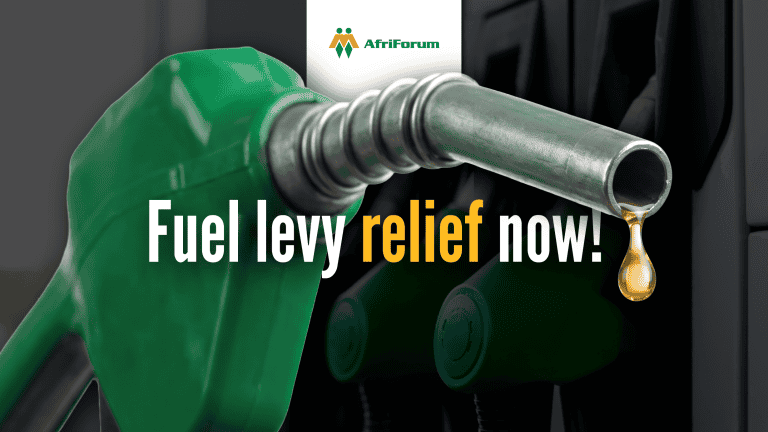 Fuel levy relief now!