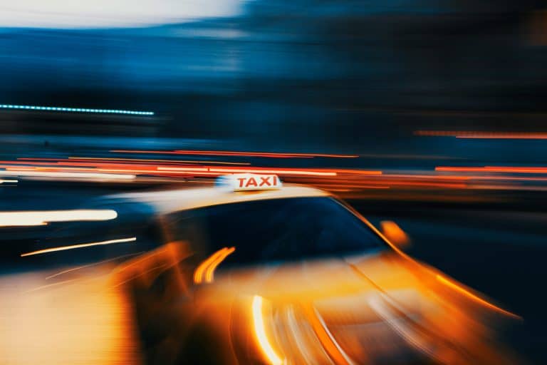 Bly só veilig as jy in e-taxi ry