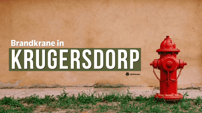AfriForum-buurtspan nou Krugersdorp-brandkrane se baas