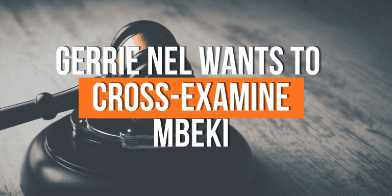Khampepe Commission: Gerrie Nel applies to cross-examine Mbeki