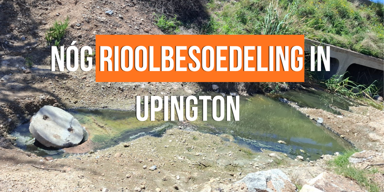 Nóg rioolbesoedeling in Upington: AfriForum eis optrede ná skokuitslae van watertoetse