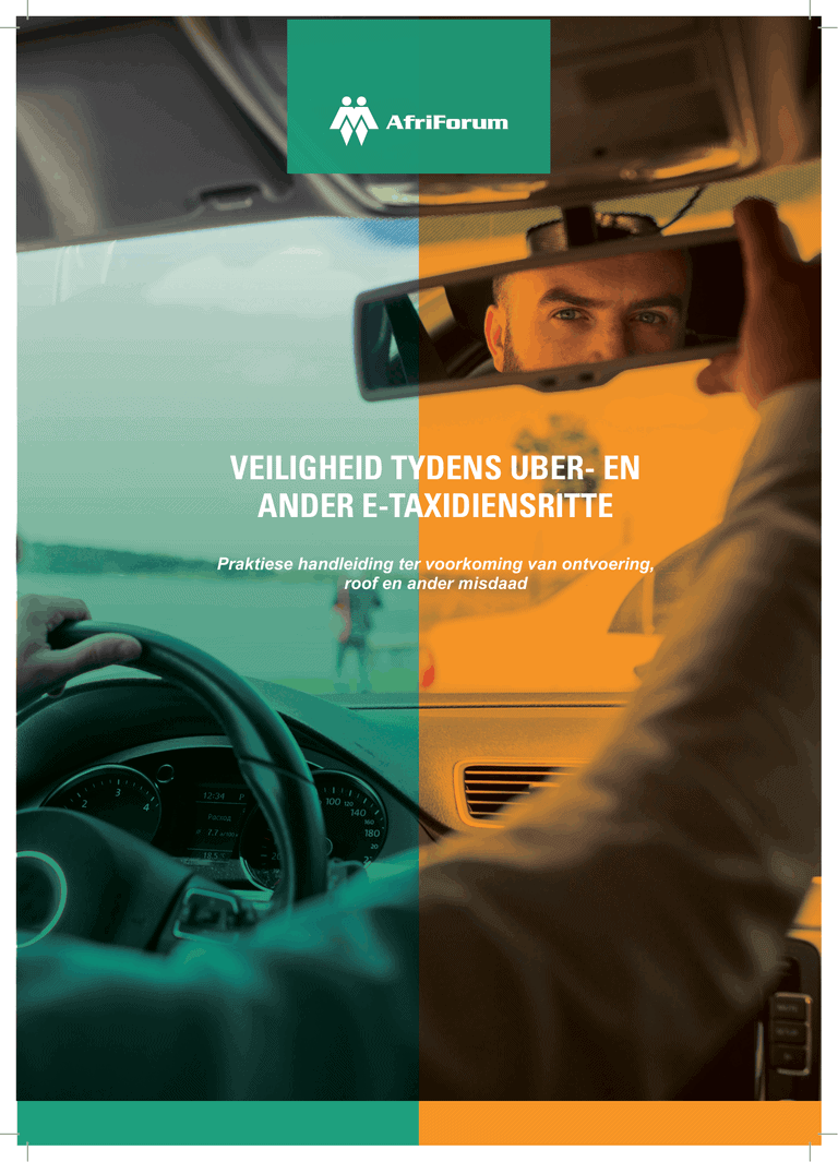 VEILIGHEID TYDENS UBER- ENANDER E-TAXIDIENSRITTE