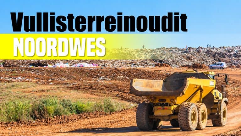 Slegs 26% van vullisterreine in Noordwes op standaard, toon AfriForum-oudit